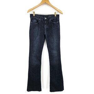 New BlankNYC Slim Bootcut Jeans Womens 26 Dark Blue Denim